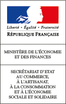 Ministère de l'Économie et des Finances. Secrétariat d'État au Commerce, à l'Artisanat, à la Consommation et à l'Économie Sociale et Solidaire